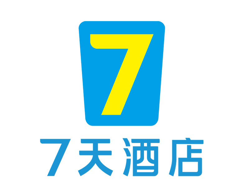 7天连锁酒店标志，7天连锁酒店品牌形象设计，7天连锁酒店LOGO，连锁酒店LOGO，连锁酒店标志，连锁酒店形象设计