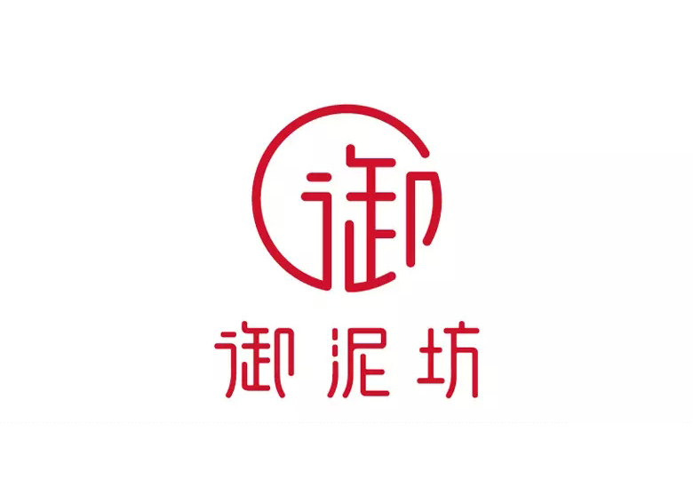 御泥坊LOGO，御泥坊标志，御泥坊品牌形象设计，护肤品牌设计