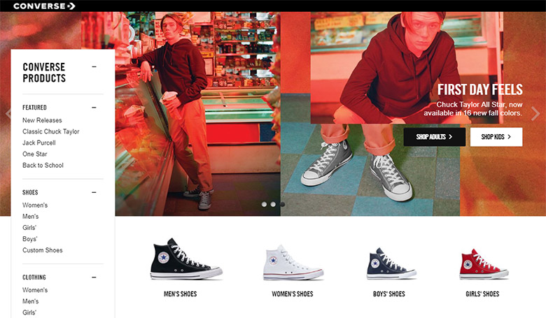 匡威Converse标志，匡威Converse LOGO，匡威Converse品牌设计，运动鞋品牌设计，深圳LOGO设计