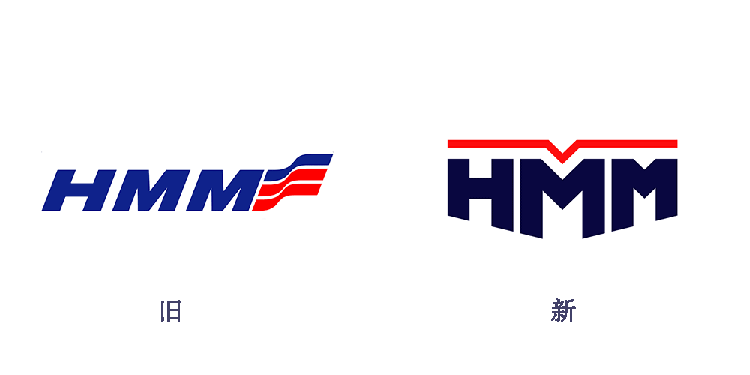 现代商船HMM标志,现代商船HMM LOGO,现代商船HMM品牌形象设计