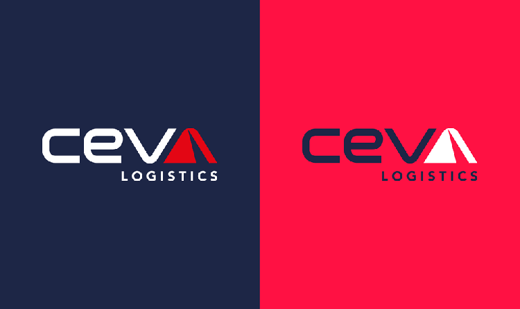 基华物流（CEVA）LOGO,基华物流（CEVA）标志,基华物流（CEVA）品牌形象设计,物流品牌设计