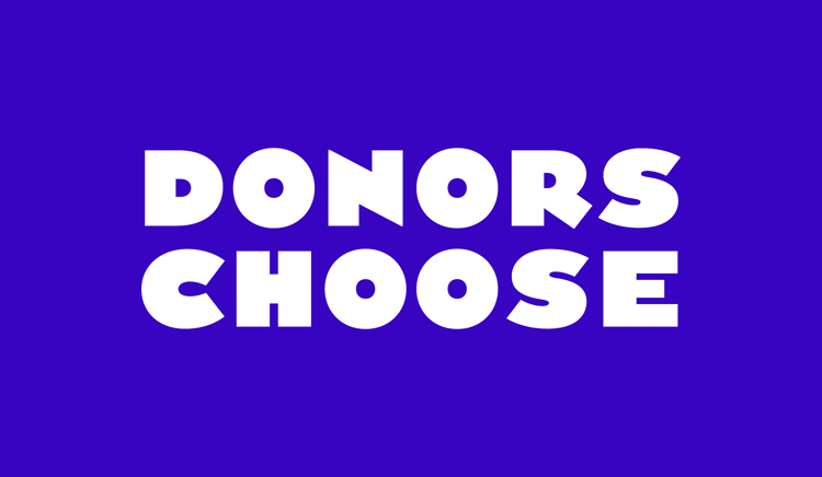 DonorsChoose,标志,设计,创意