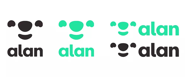 数字,医疗,保险,Alan,LOGO,设计